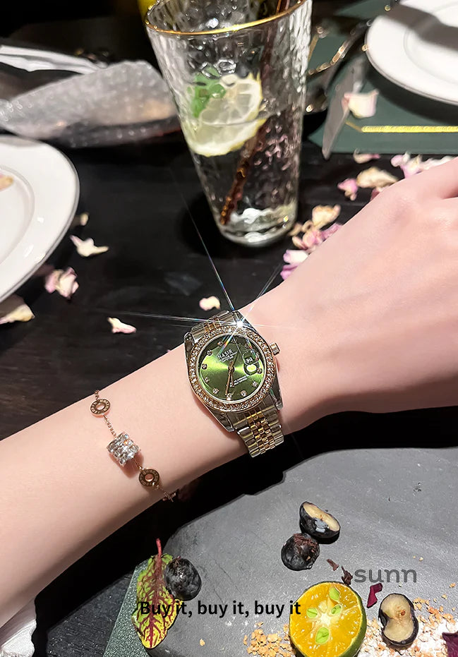 Jaydah Crystal Quartz Watch
