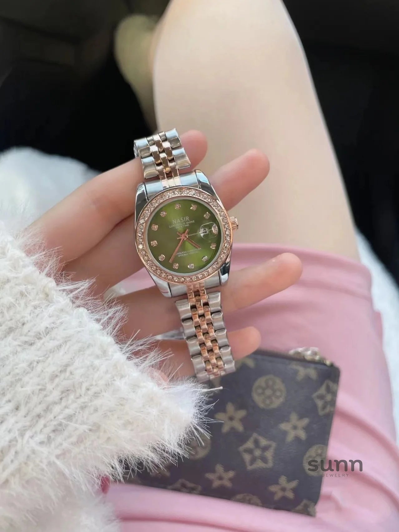 Jaydah Crystal Quartz Watch