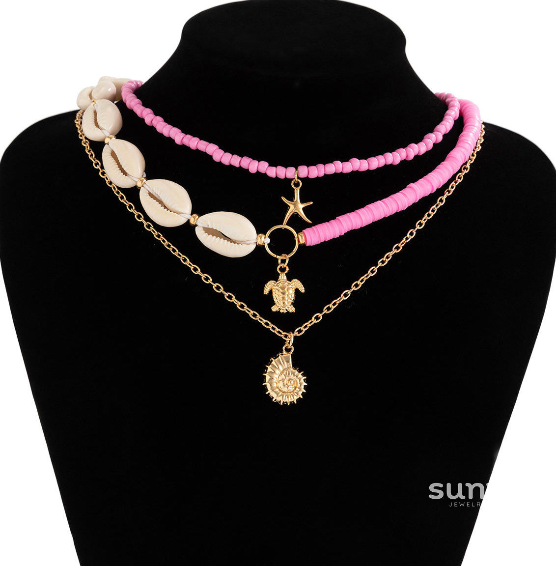 Jayde Oceanic Charm Necklace [9O36556K]
