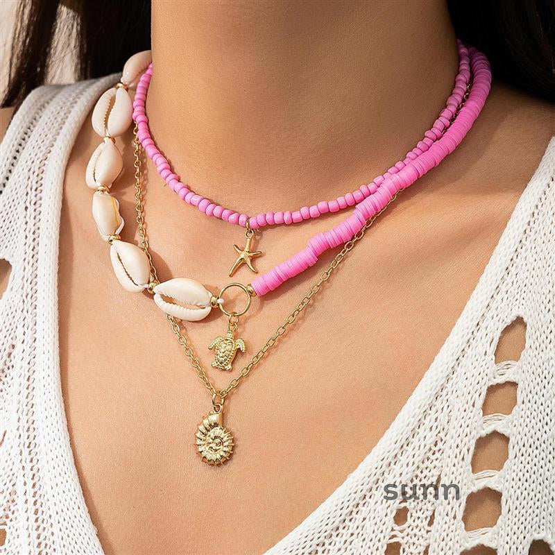 Jayde Oceanic Charm Necklace [9WSHJ5RC]