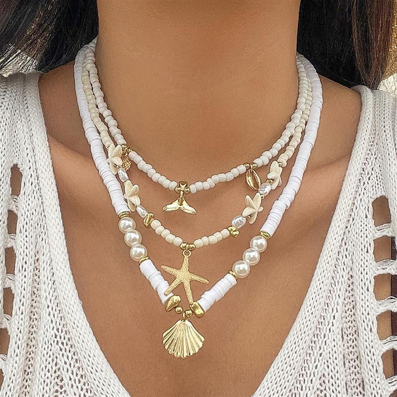 Jayde Oceanic Charm Necklace [HWZE3YHN]