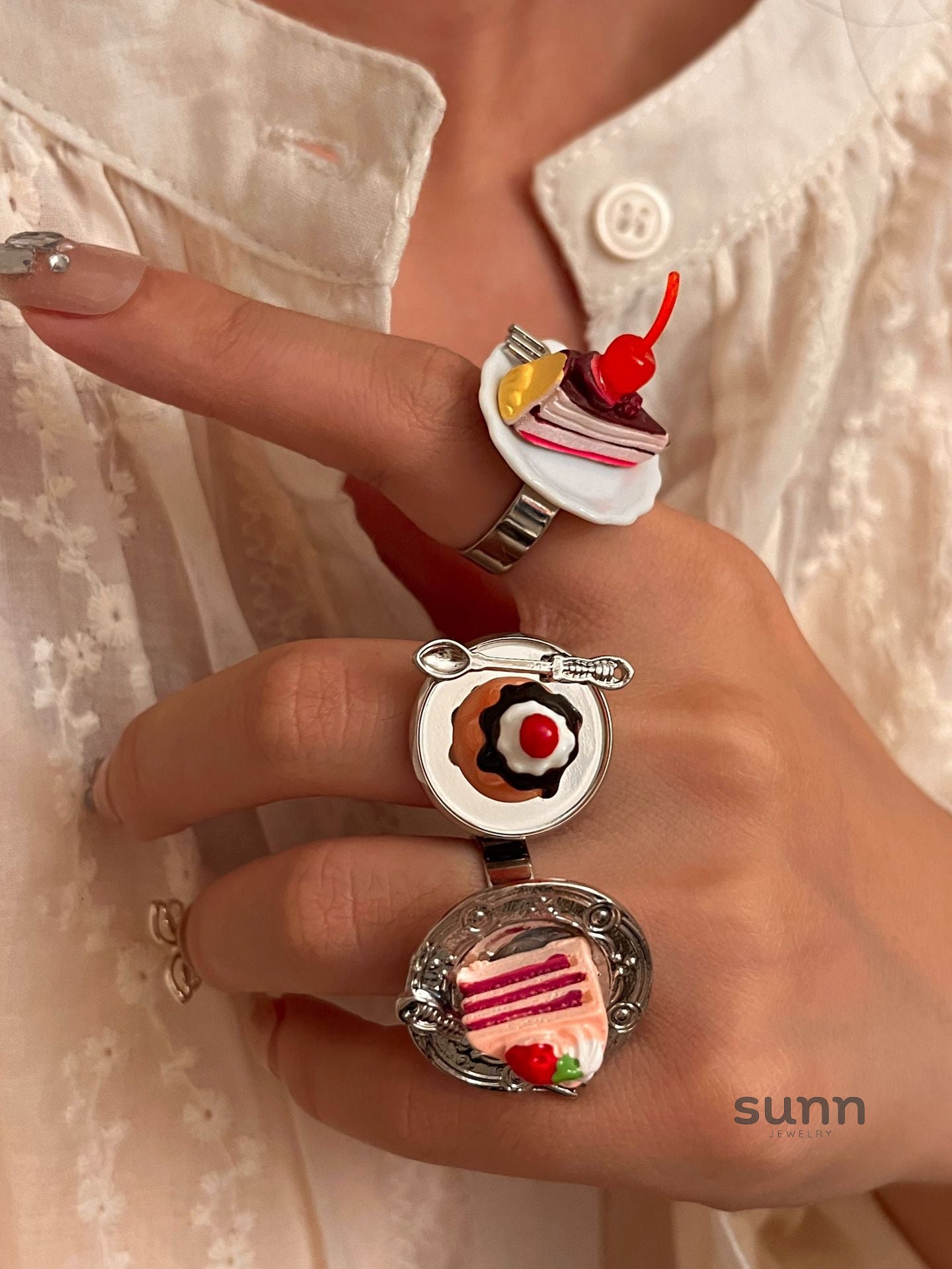Jaylanie Whimsical Dessert Ring [XZ0ZYAYN]