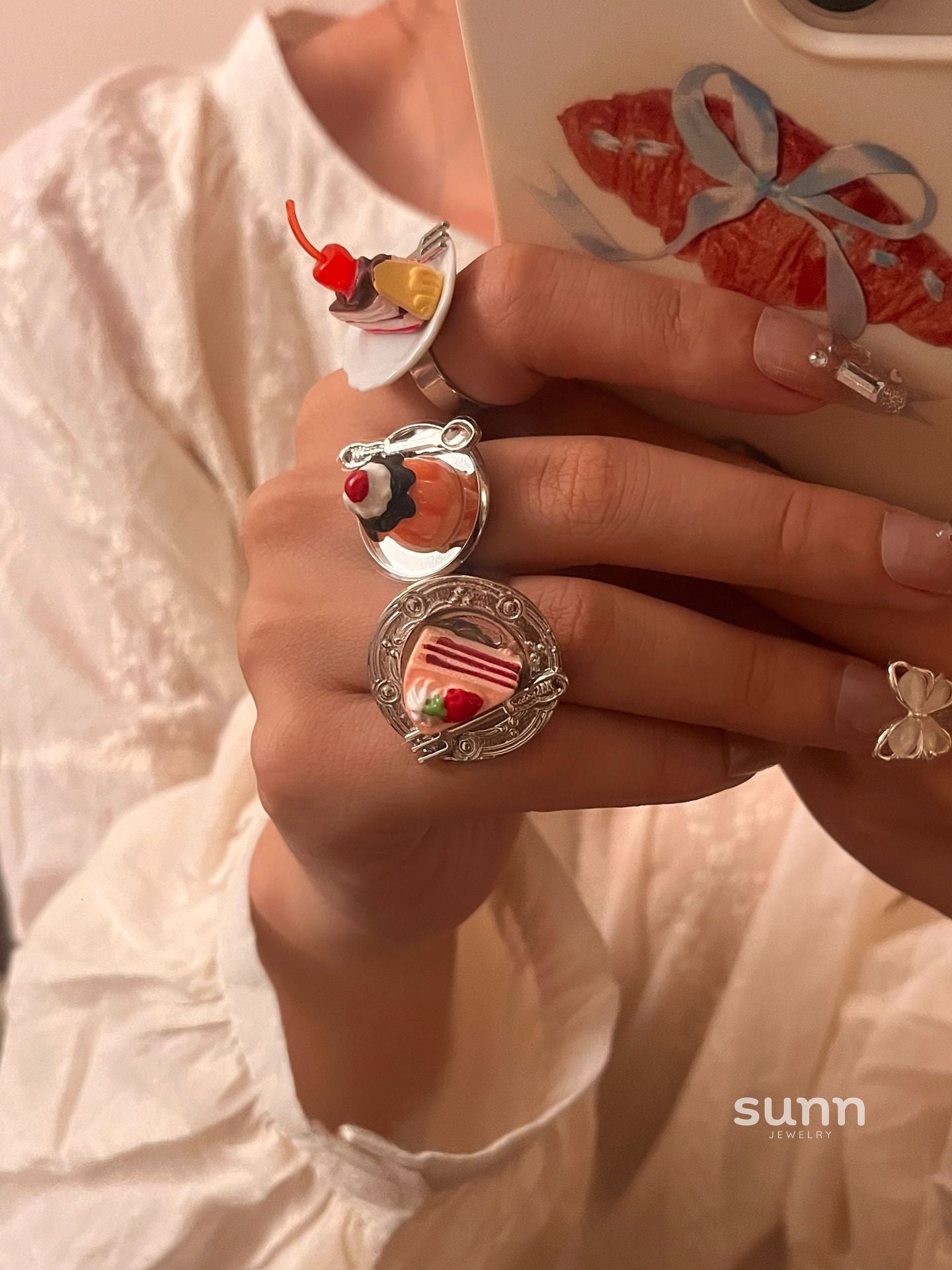Jaylanie Whimsical Dessert Ring [TI3DZSWL]