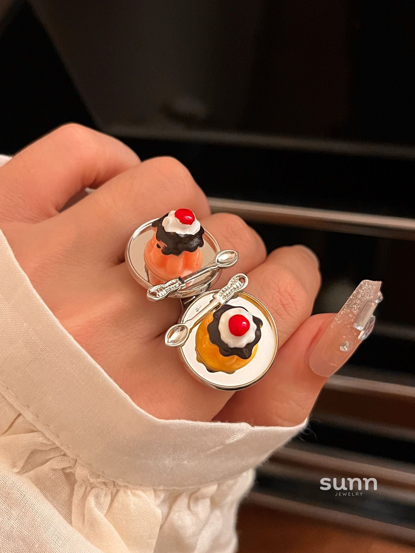 Jaylanie Whimsical Dessert Ring [679HM328]