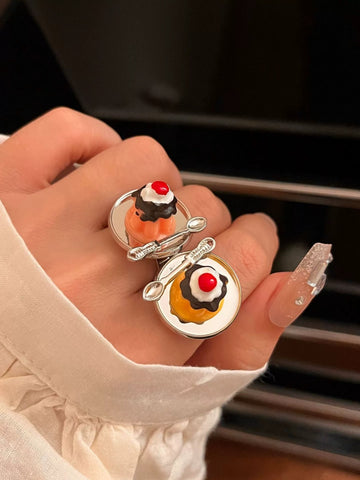 Jaylanie Whimsical Dessert Ring [R4UFUP82]