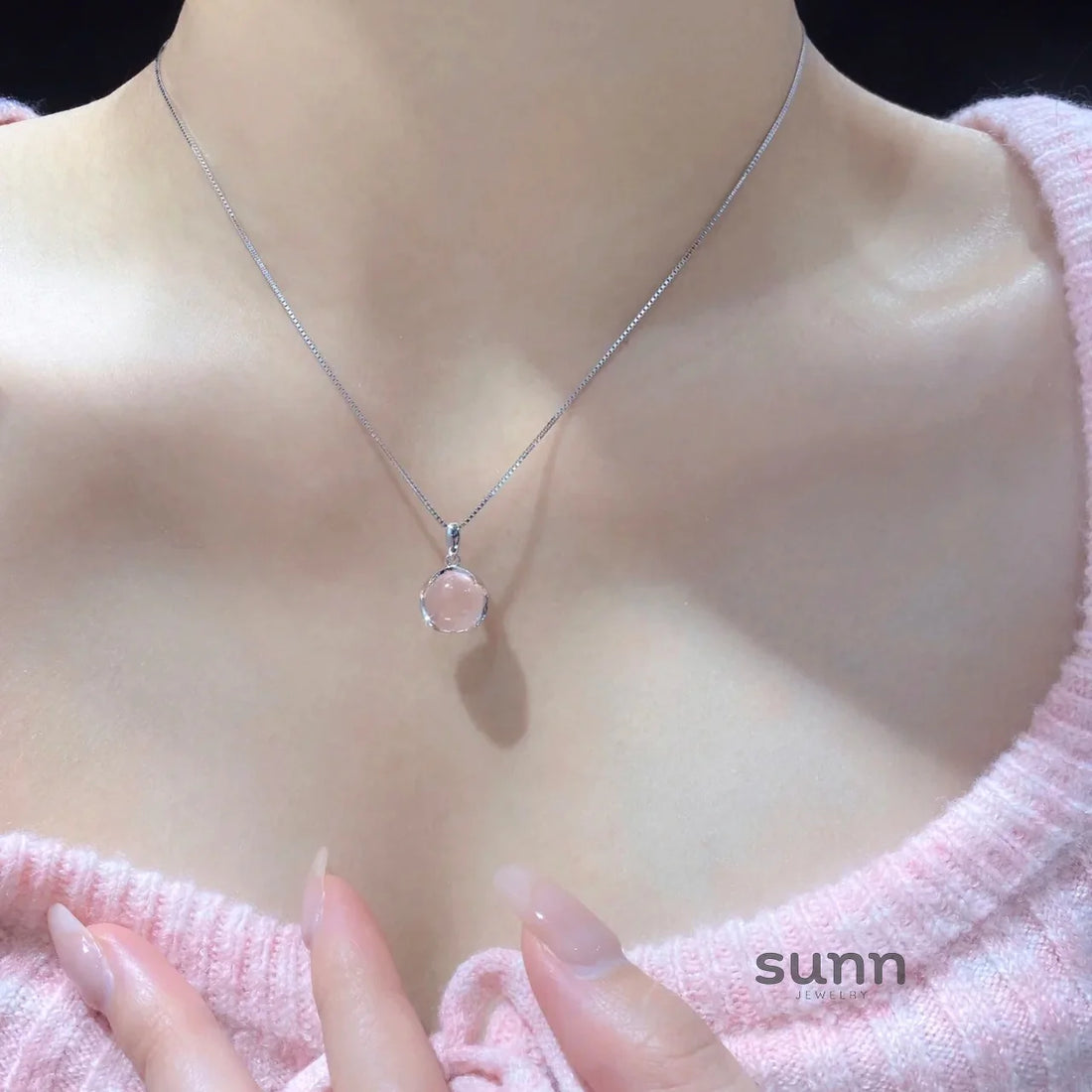 Jayleen Crystal Pendant Necklace