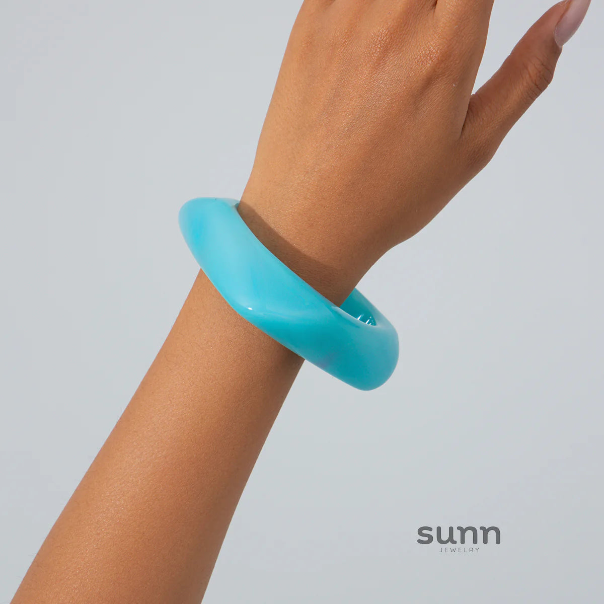 Jayleen Irregular Resin Bangle