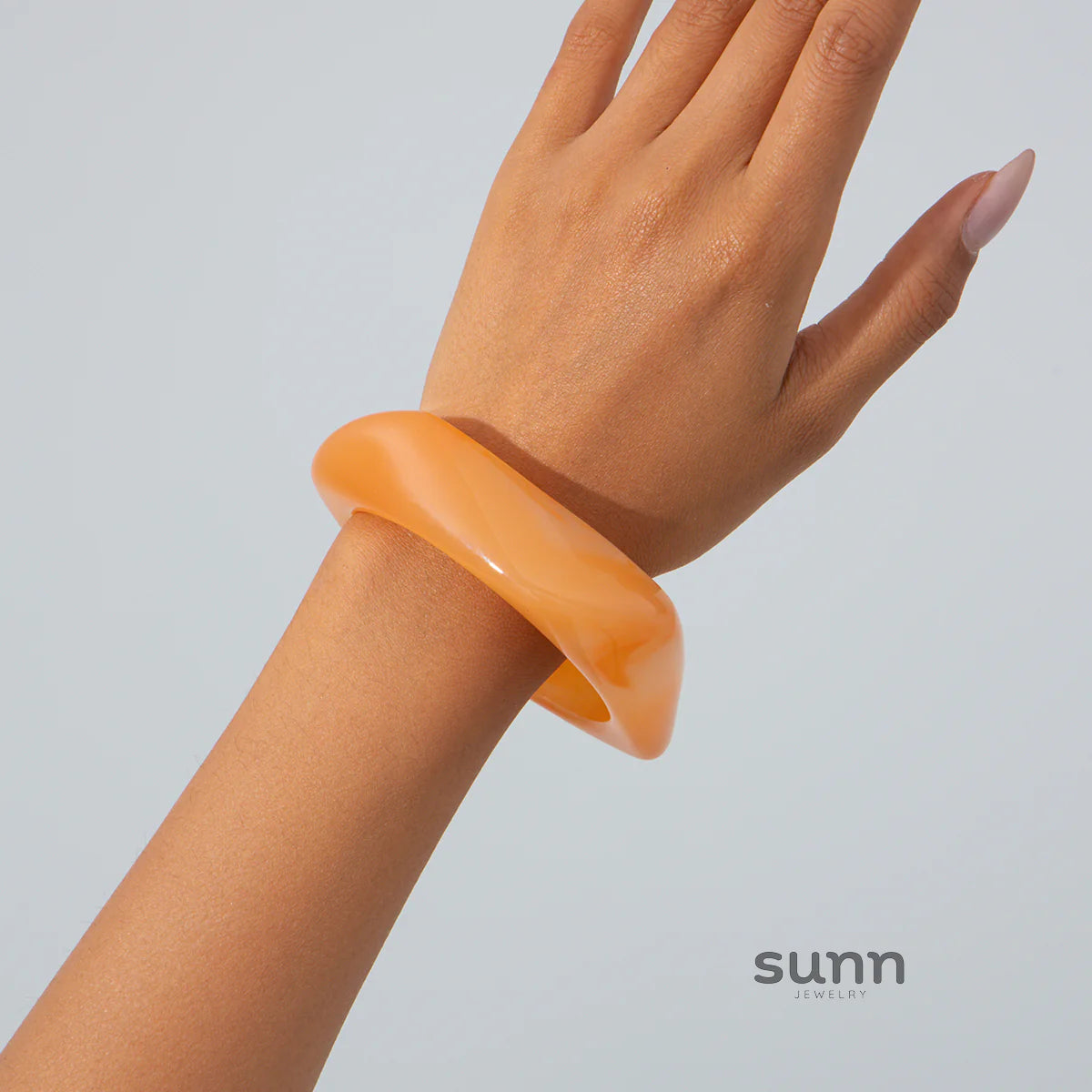 Jayleen Irregular Resin Bangle