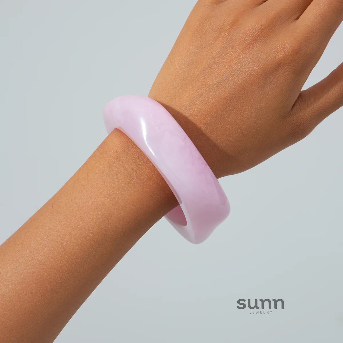 Jayleen Irregular Resin Bangle