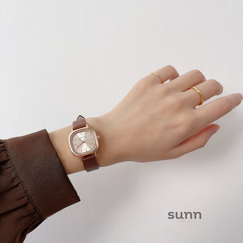 Jayleigh Forest Square Watch [GE5QED5I]