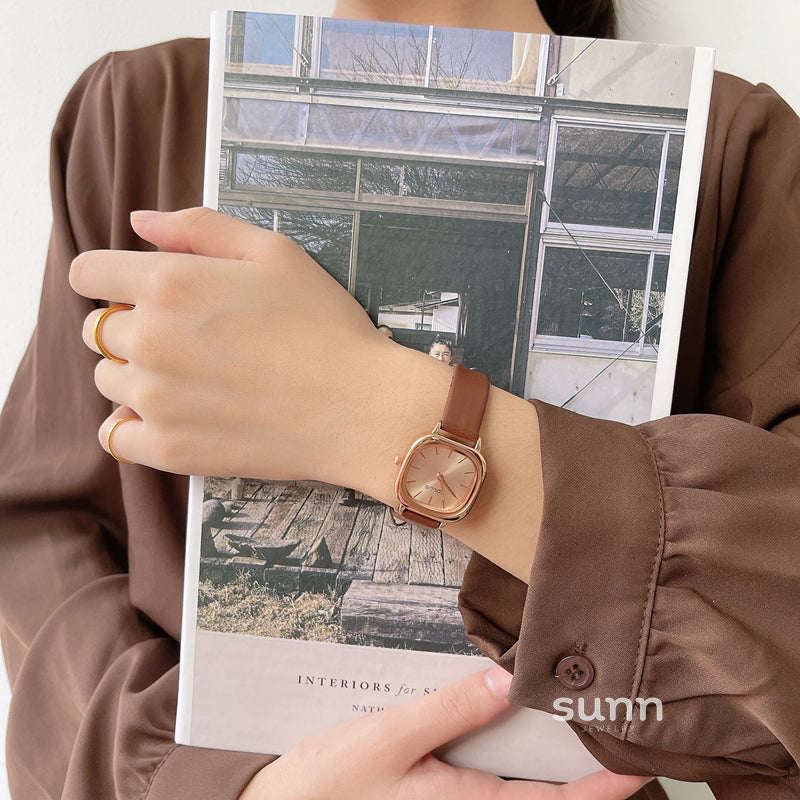 Jayleigh Forest Square Watch [42G9WP40]