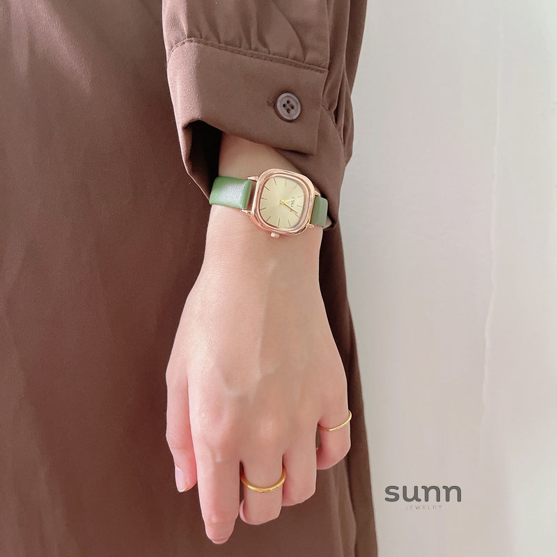 Jayleigh Forest Square Watch [43PKGBUK]