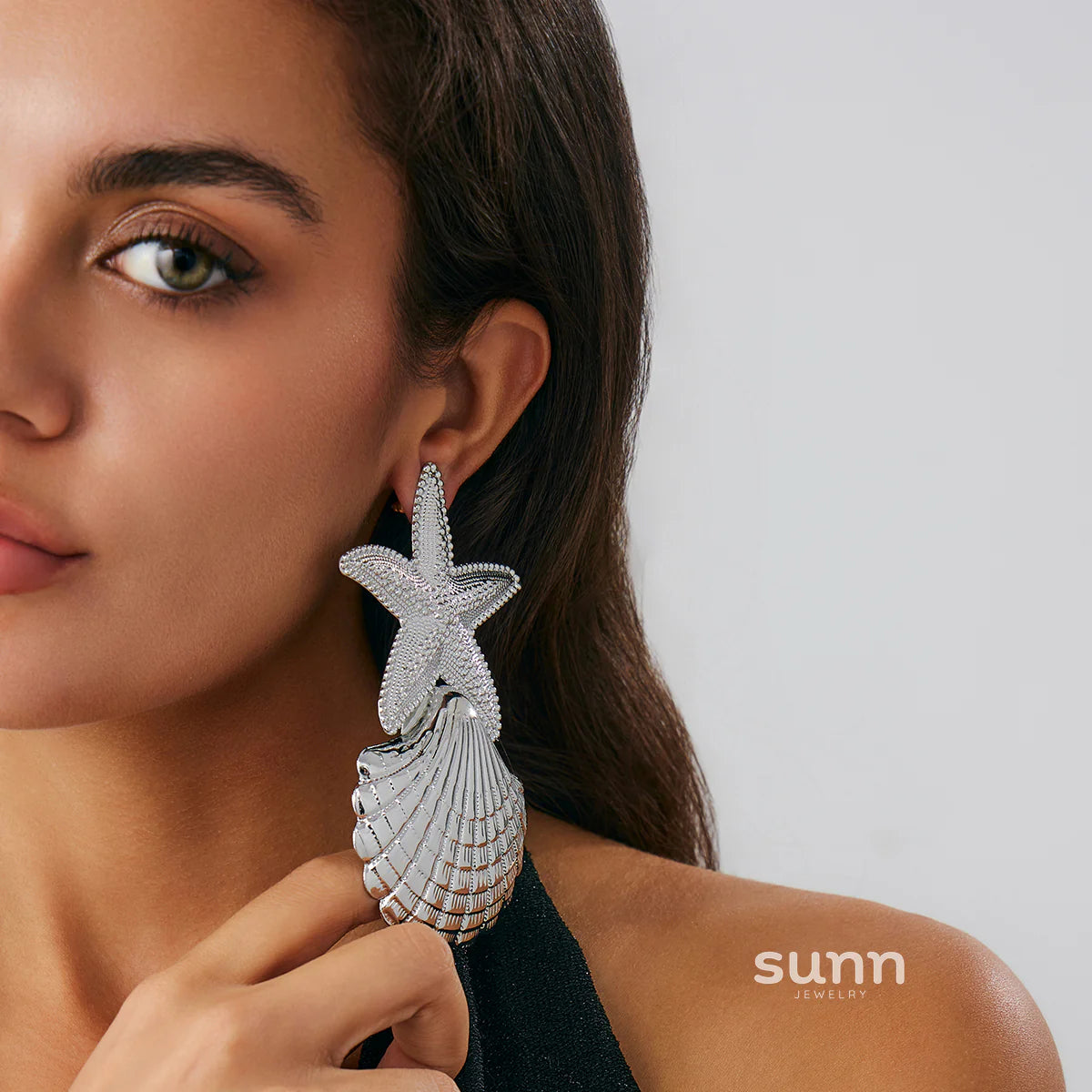 Jaylene Celestial Stud Earrings