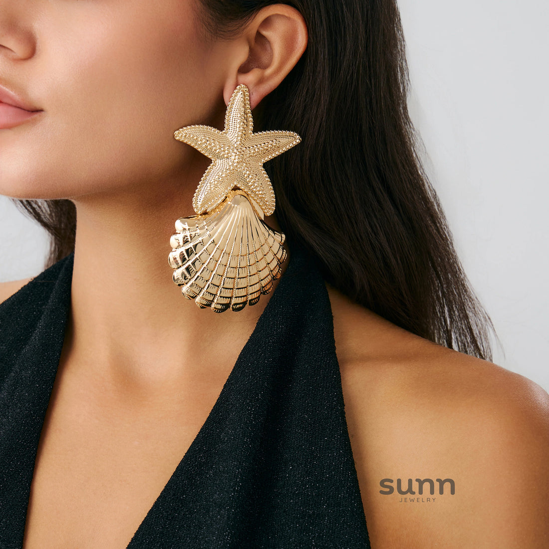 Jaylene Celestial Stud Earrings