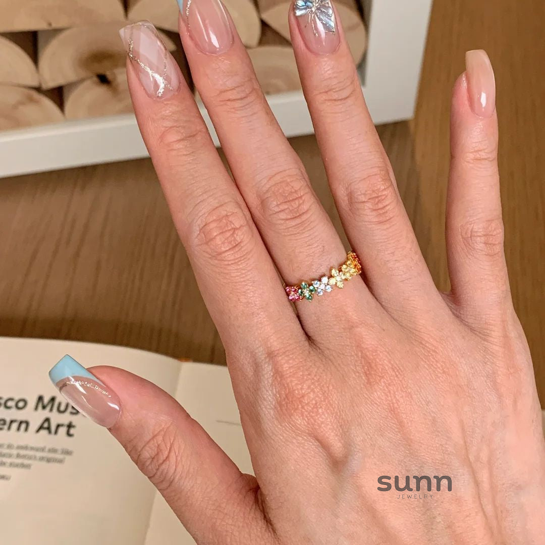 Jaylene Monet Clover Ring [NIICZ72T]
