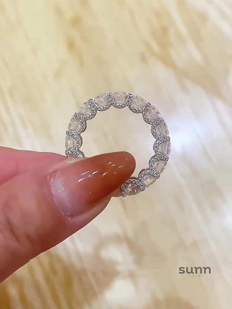 Jaylin Starburst Sparkle Ring