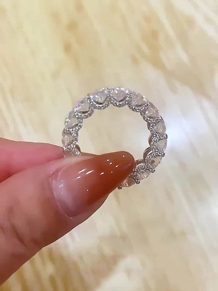 Jaylin Starburst Sparkle Ring
