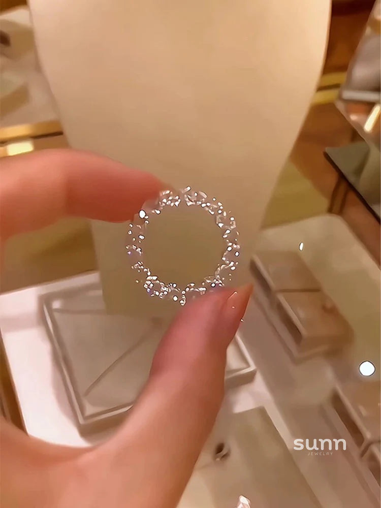 Jaylin Starburst Sparkle Ring