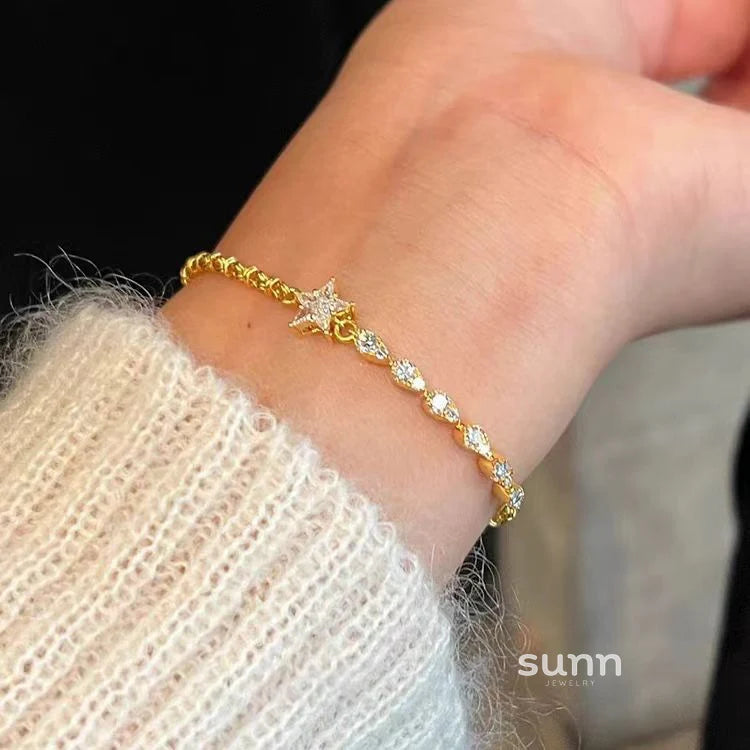 Jayna Starlight Charm Bracelet