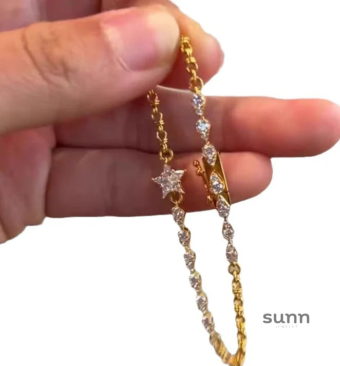 Jayna Starlight Charm Bracelet