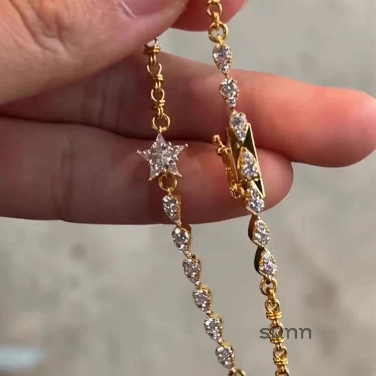 Jayna Starlight Charm Bracelet