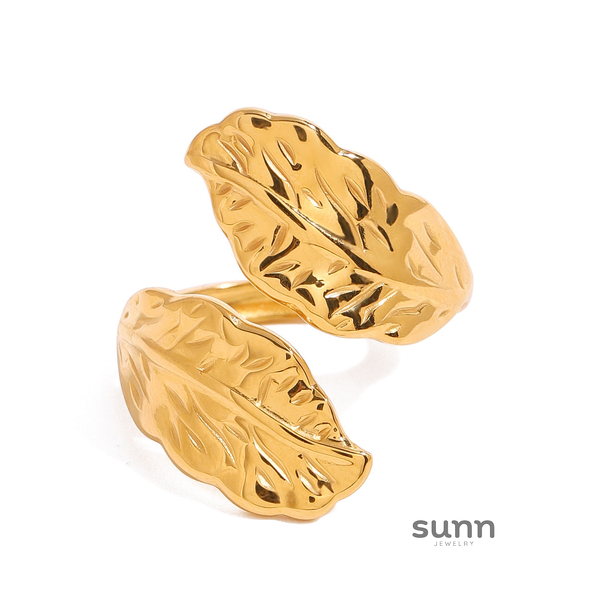 Jazmine Delicate Leaf Ring [C6I8VNOL]
