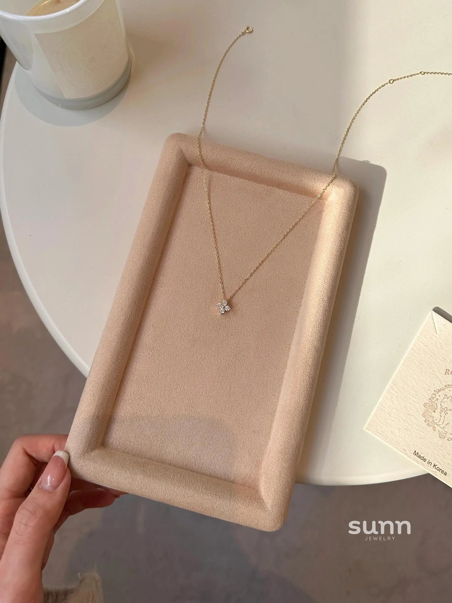 Jazzlyn Celestial Clover Necklace