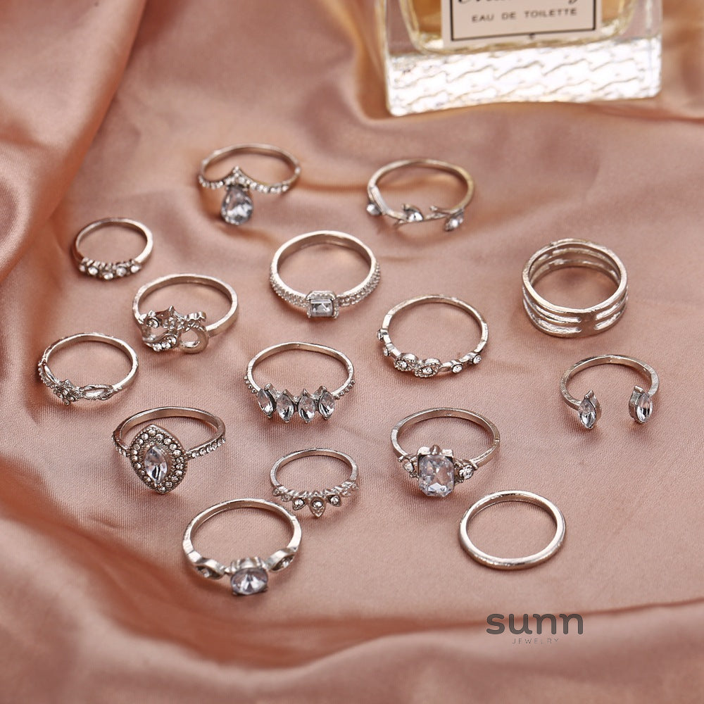 Jazzlyn Dainty Layered Rings [JDDKGCK8]