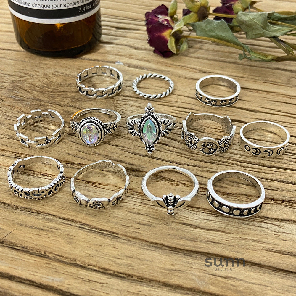 Jazzlyn Dainty Layered Rings [PFH7LLOL]