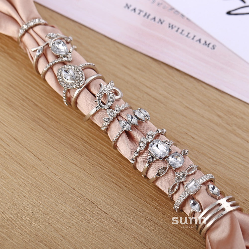 Jazzlyn Dainty Layered Rings [T0IH6ZAS]