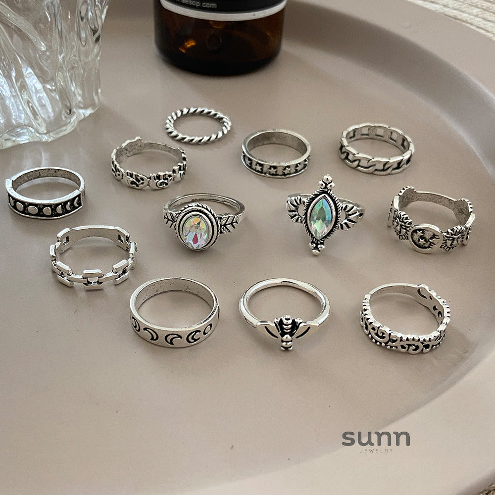 Jazzlyn Dainty Layered Rings [NNMYSMBT]