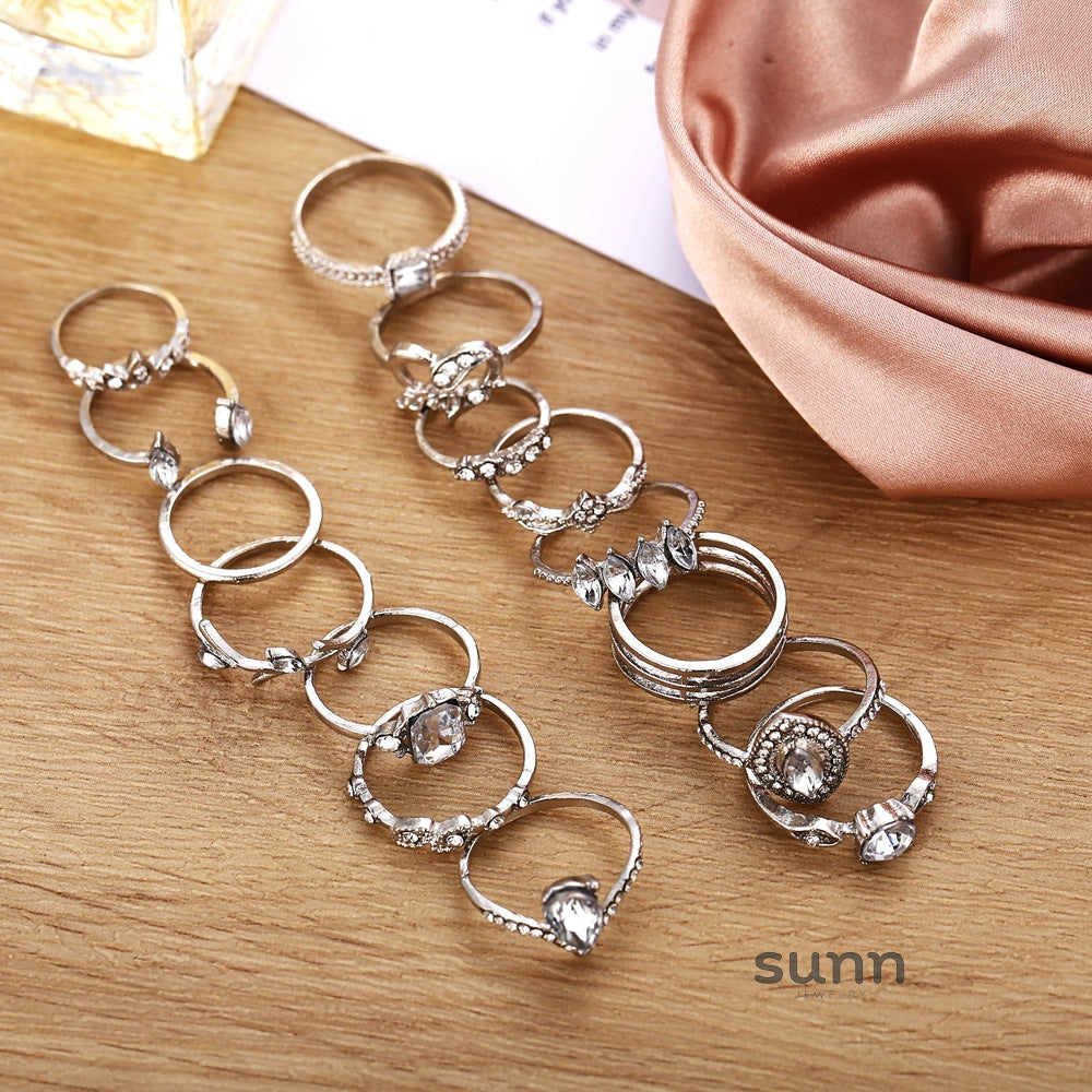 Jazzlyn Dainty Layered Rings [TDBRLWNH]