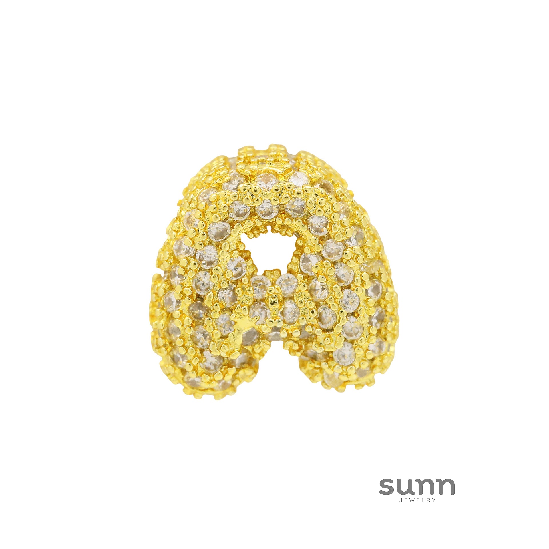 Jehlani Zircon Bubble Letter Necklace [HHT3XHC4]