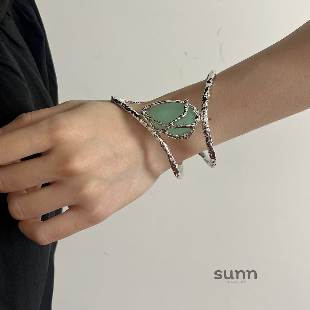 Jemma Gemstone Branch Cuff [A57CS2MK]