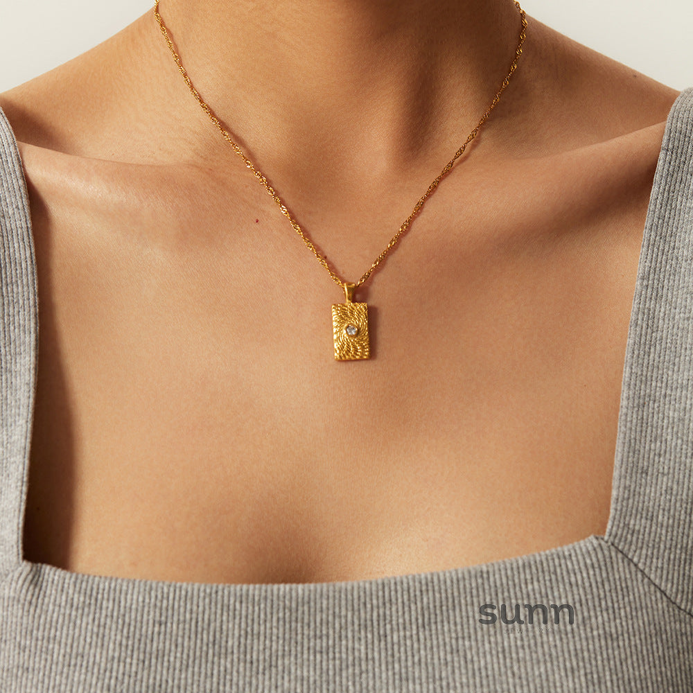 Jenna Coin Chain Necklace [SOVYJ305]