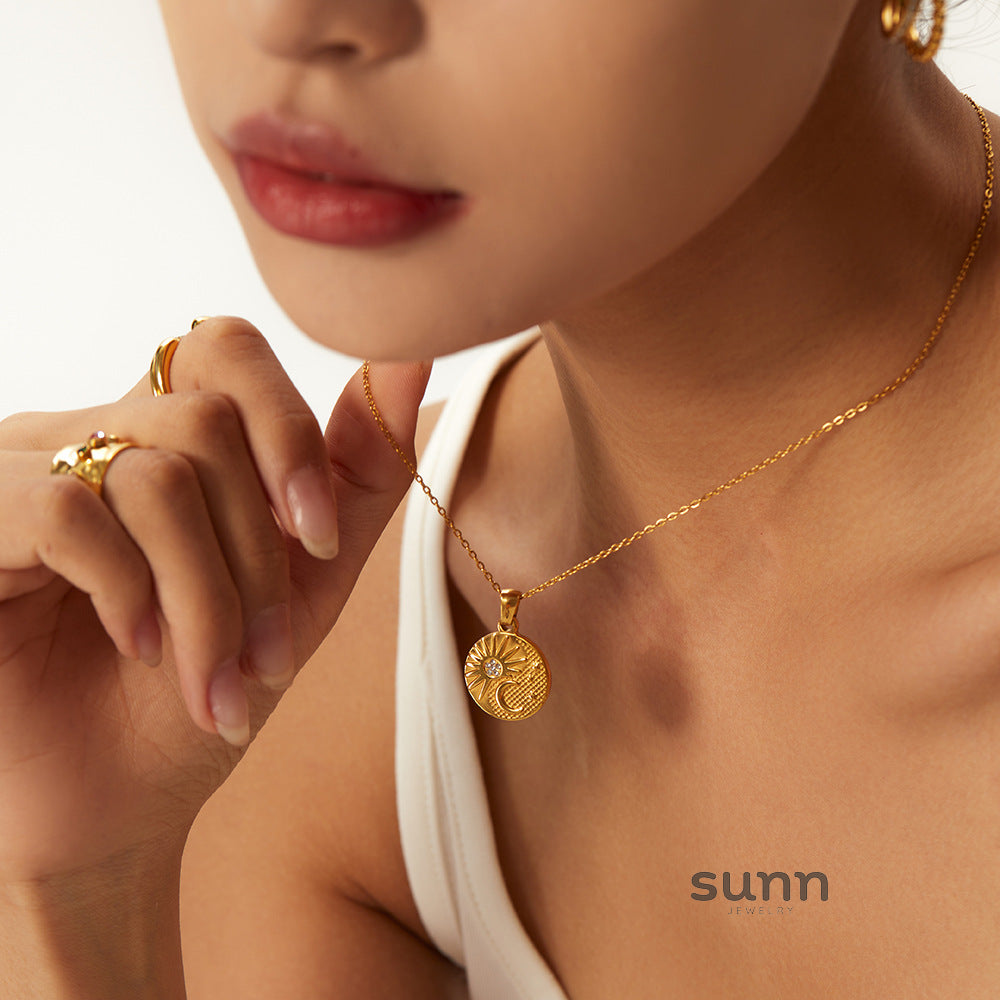 Jenna Coin Chain Necklace [ZALRXNPO]
