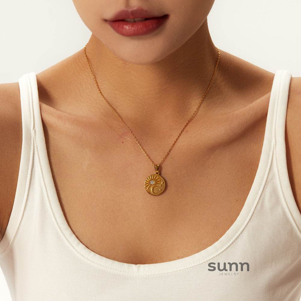 Jenna Coin Chain Necklace [4UDEASWV]