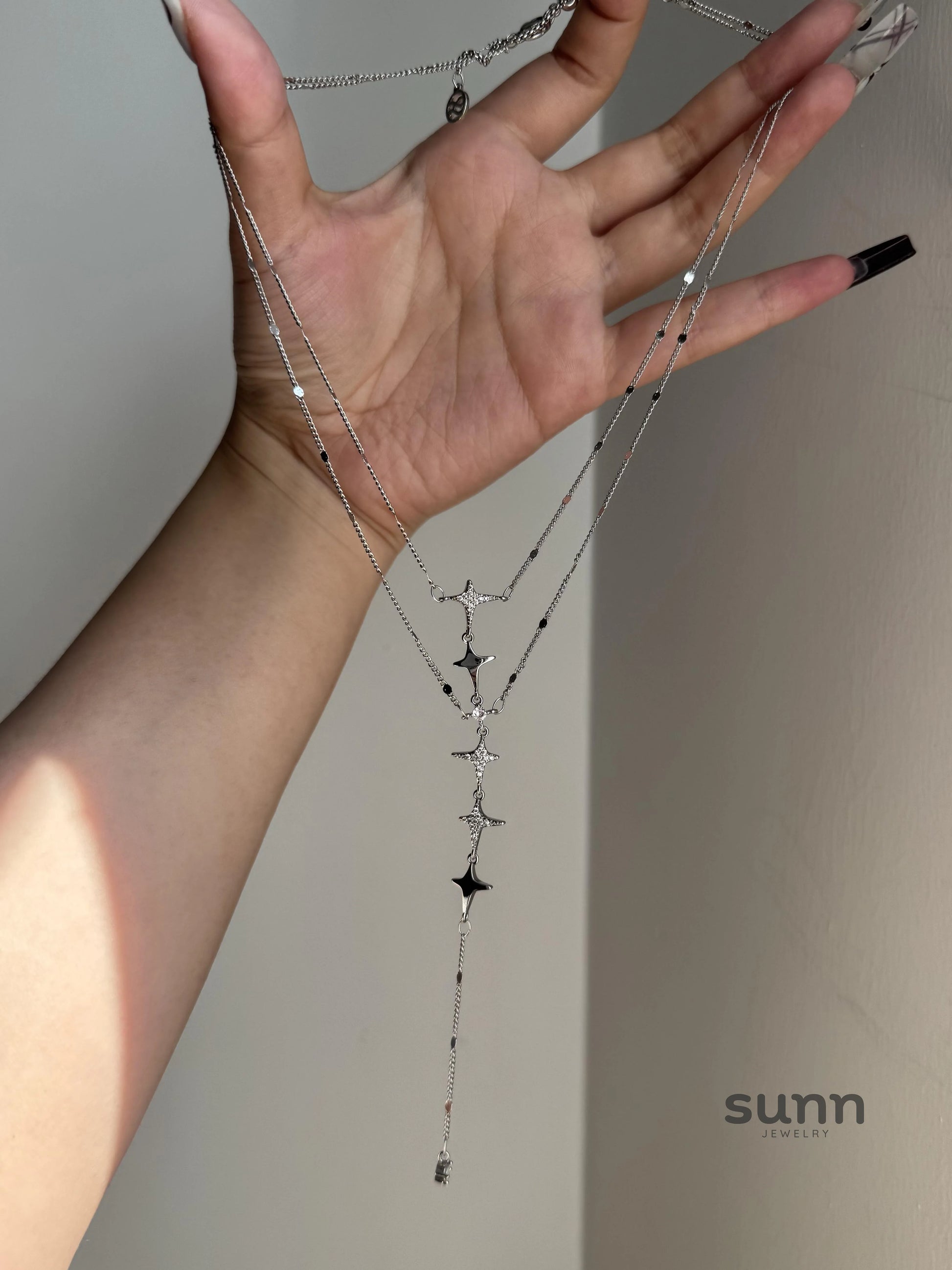 Jennalyn Layered Star Necklace