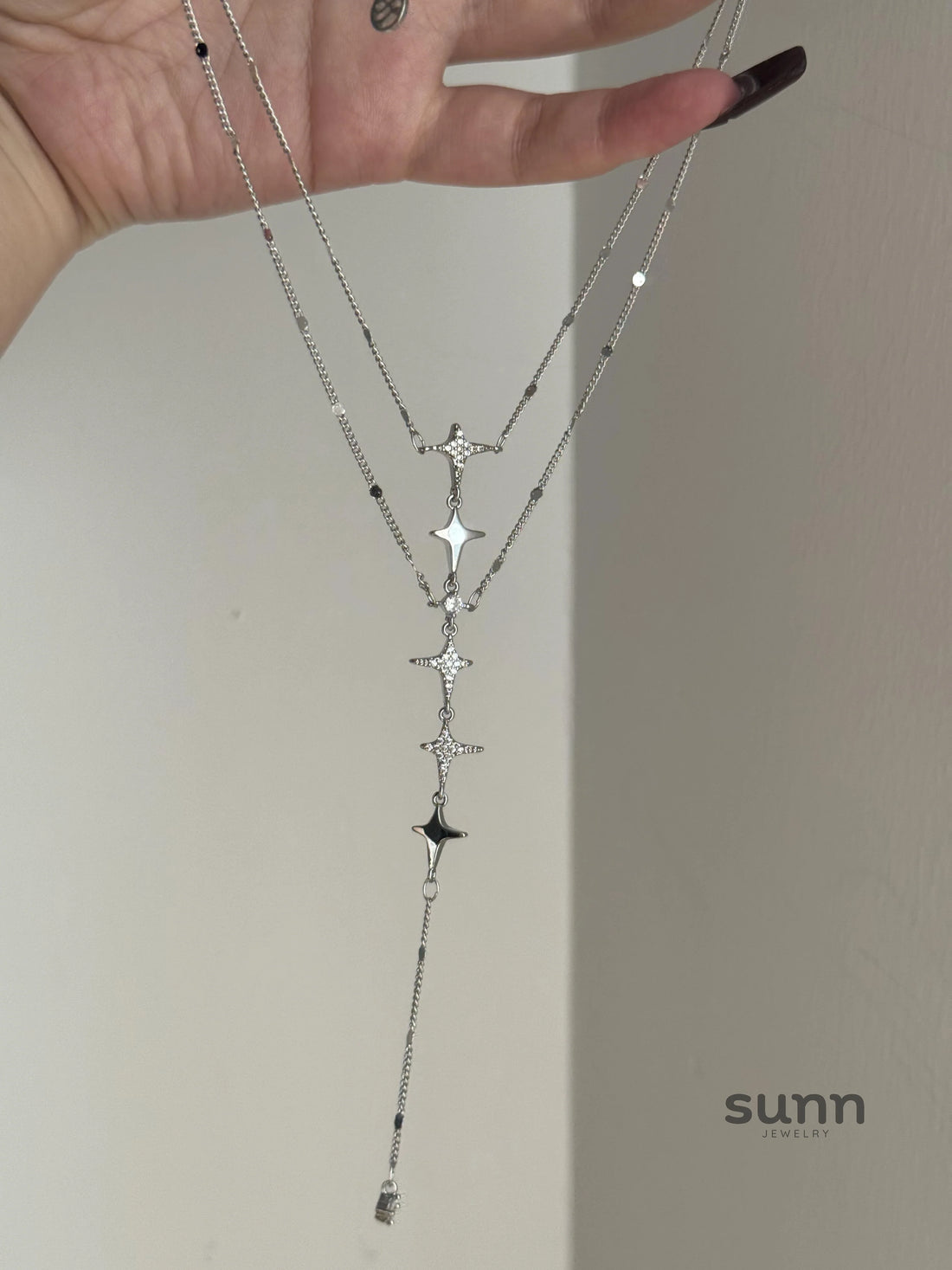 Jennalyn Layered Star Necklace