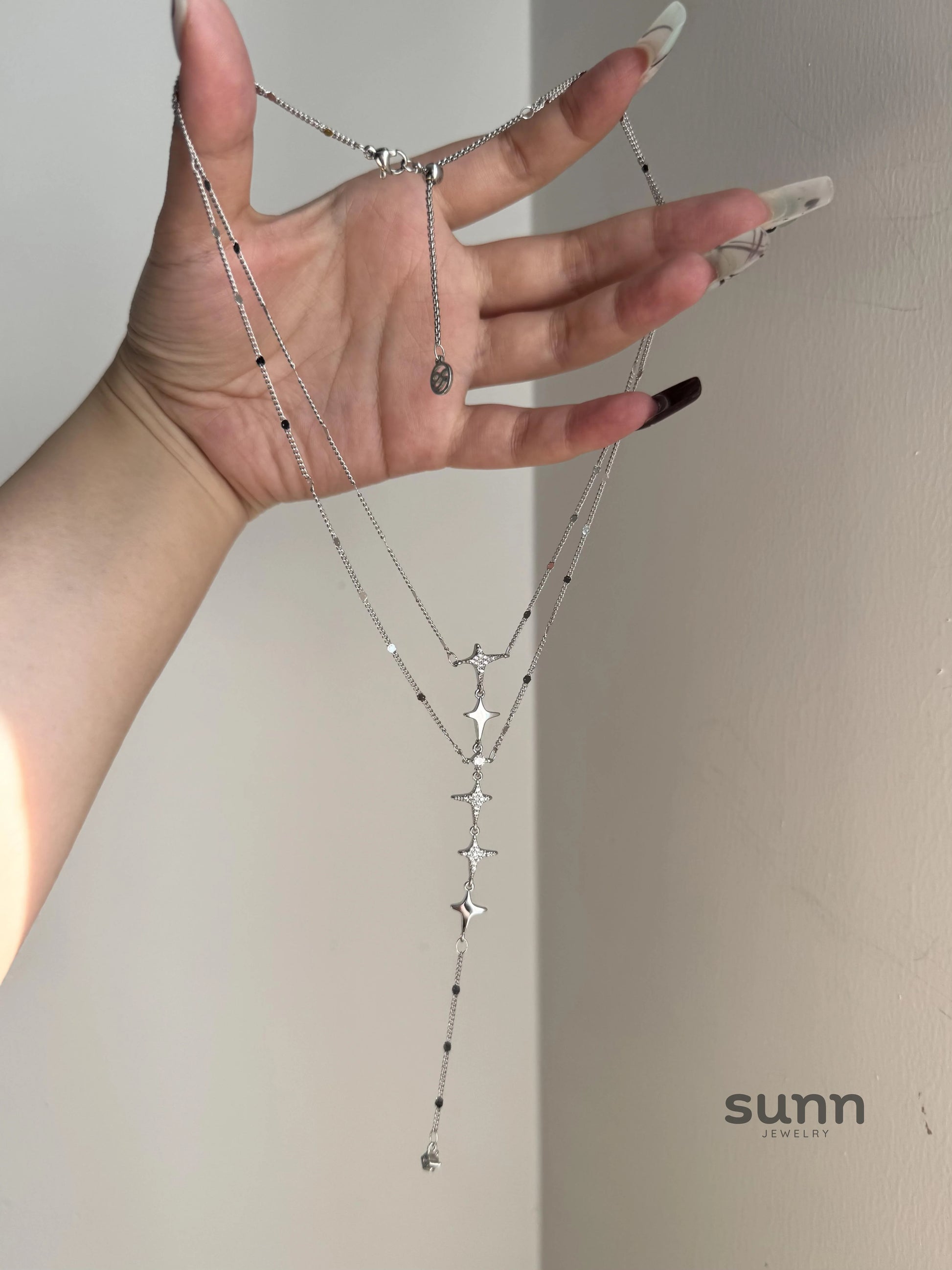 Jennalyn Layered Star Necklace