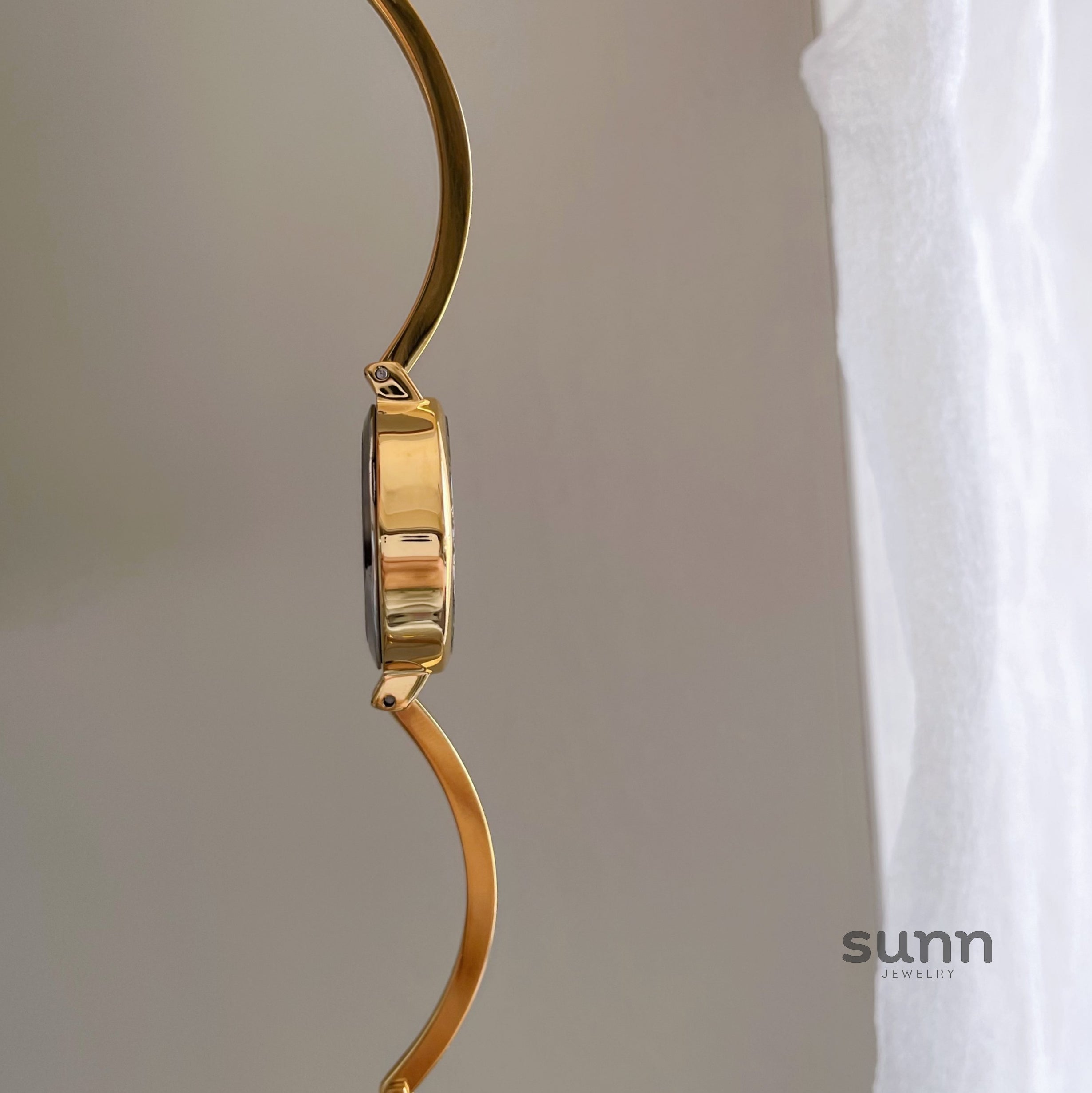 Jensen Square Green Bracelet Watch [X4DOI2QV]