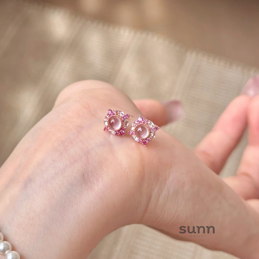Jentry Rose Quartz Bloom Set [NRD9FT8A]