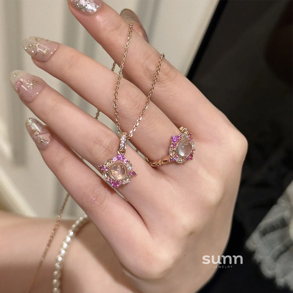 Jentry Rose Quartz Bloom Set [VMA689ZA]