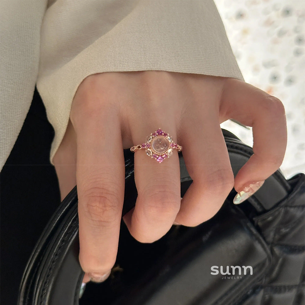 Jentry Rose Quartz Bloom Set [8ER14TFT]
