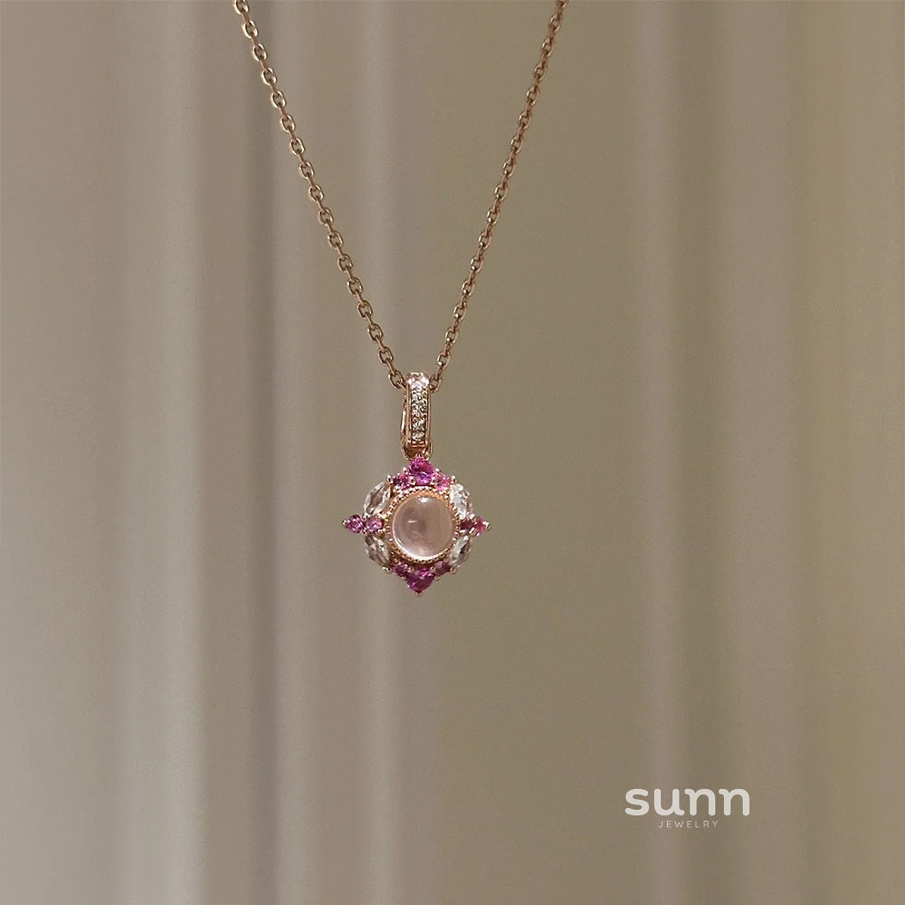 Jentry Rose Quartz Bloom Set [0MJDDL3Y]