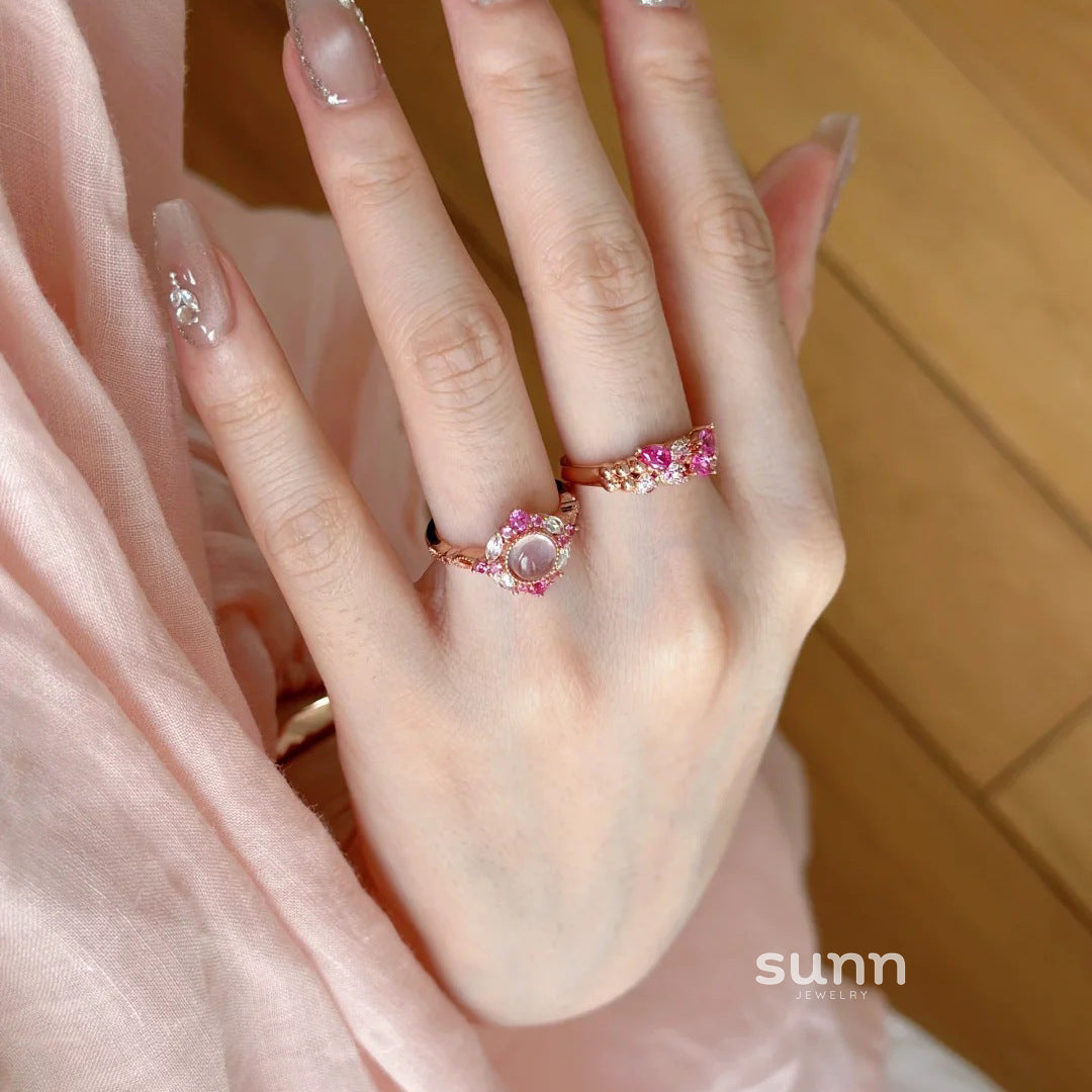 Jentry Rose Quartz Bloom Set [XXE4JML5]