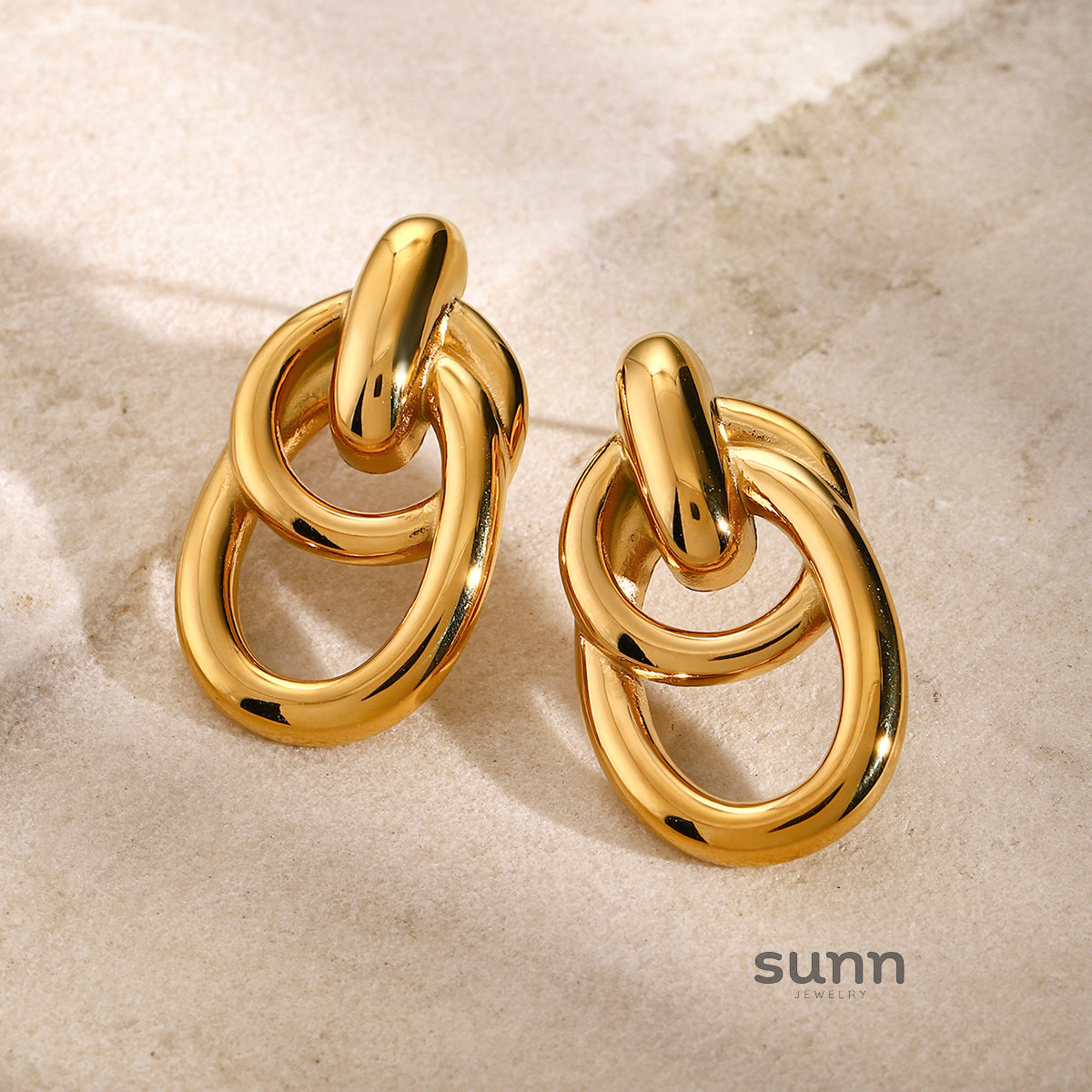 Jesse Winding Hoop Earrings [XD0DQDEA]