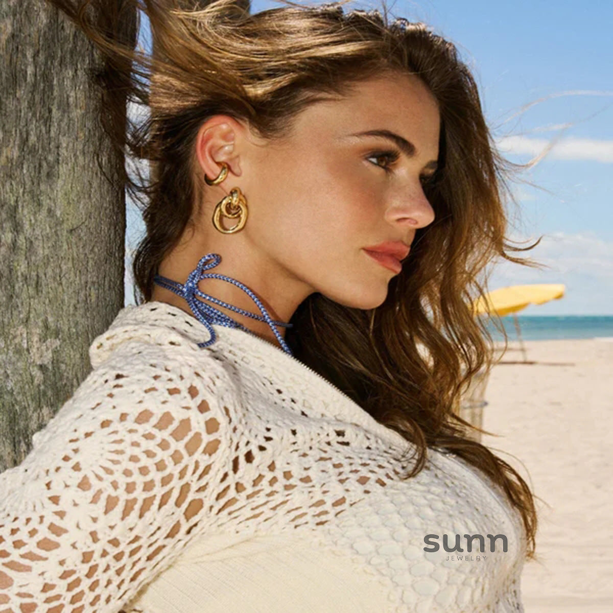 Jesse Winding Hoop Earrings [N5JX3WF3]