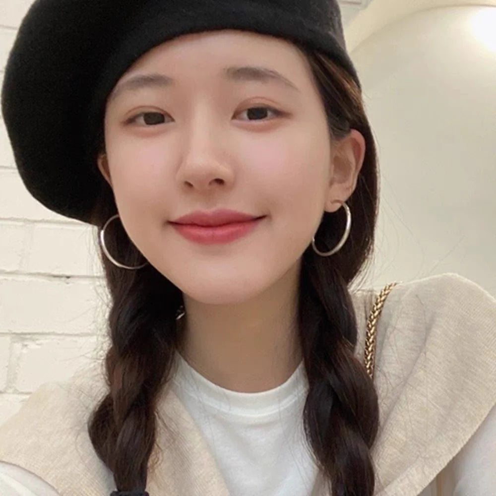 Jessenia Oversized Hoop Earrings