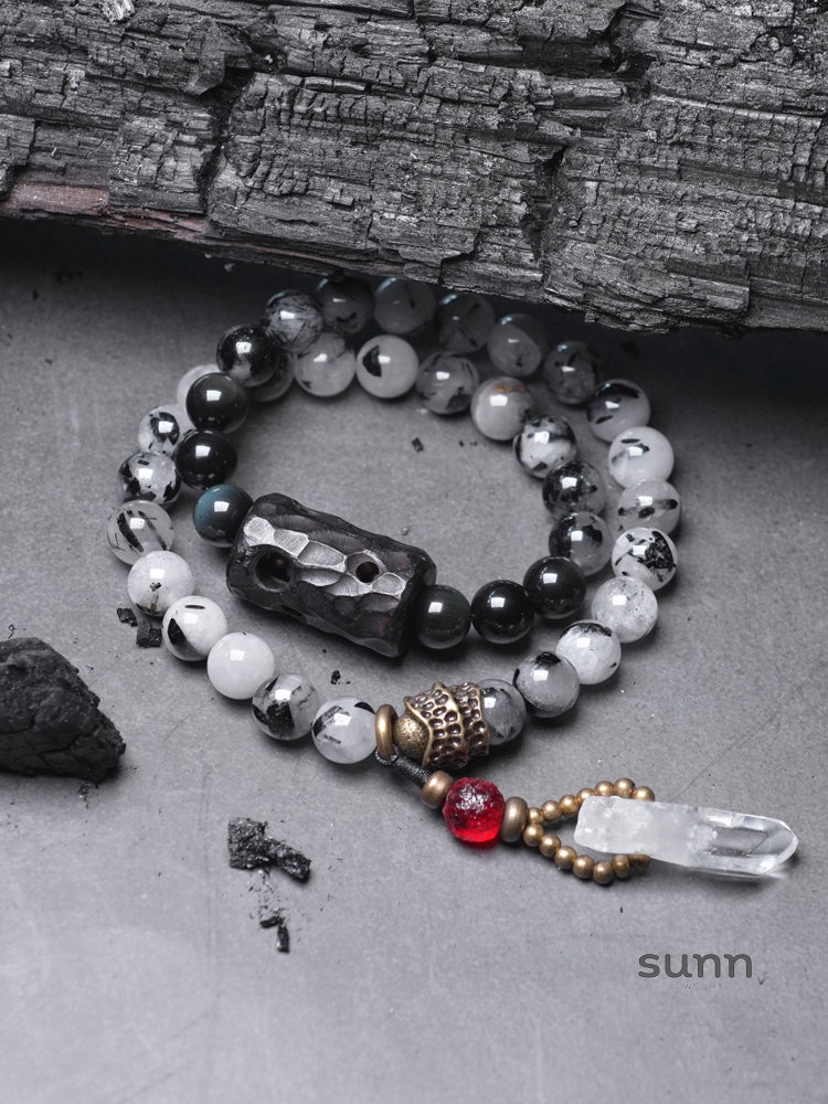 Jessenia Serene Crystal Tassel Bracelet
